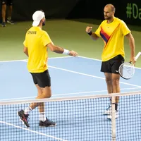 Copil și Tecău au învins pe Nuno Borges și Joao Sousa. România conduce Portugalia. Foto FRT