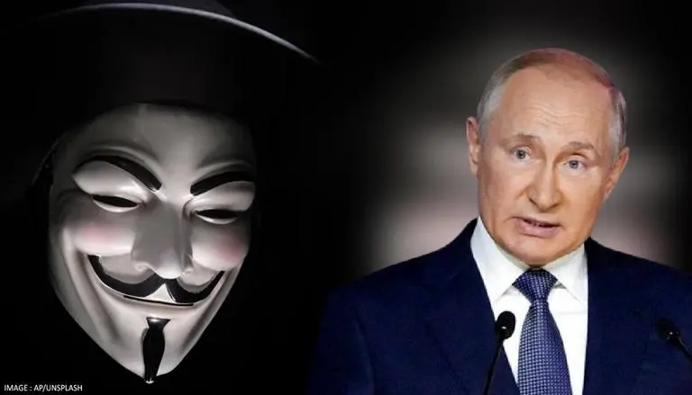 Anonymous: Invazia a fost aprobată în 18 ianuarie 2022. Rușii vor vedea la TV realitatea din Ucraina/FOTO:republicworld.com