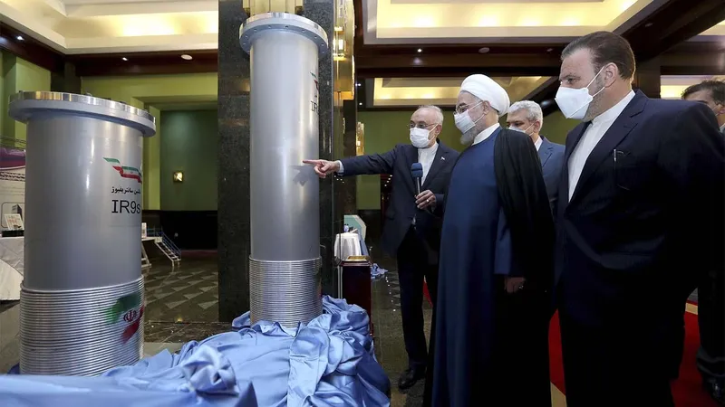 Explozia de la centrul nuclear Natanz a făcut pagube majore/Foto: Middle East