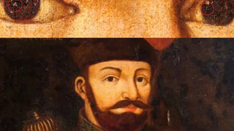 Descoperire enigmatică! Ce mesaj secret s-a ascuns într-un portret al unui principe transilvănean - Foto: Facebook/ Biblioteca Batthyaneum