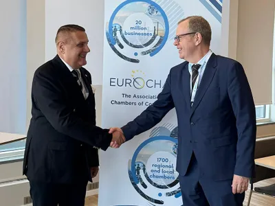 Secretarul general al Camerei de Comerț și Industrie a României (CCIR), Ovidiu Silaghi, a participat la cea de-a 135-a Adunare Generală a Asociaţiei Camerelor Europene de Comerţ și Industrie Foto: CCIR