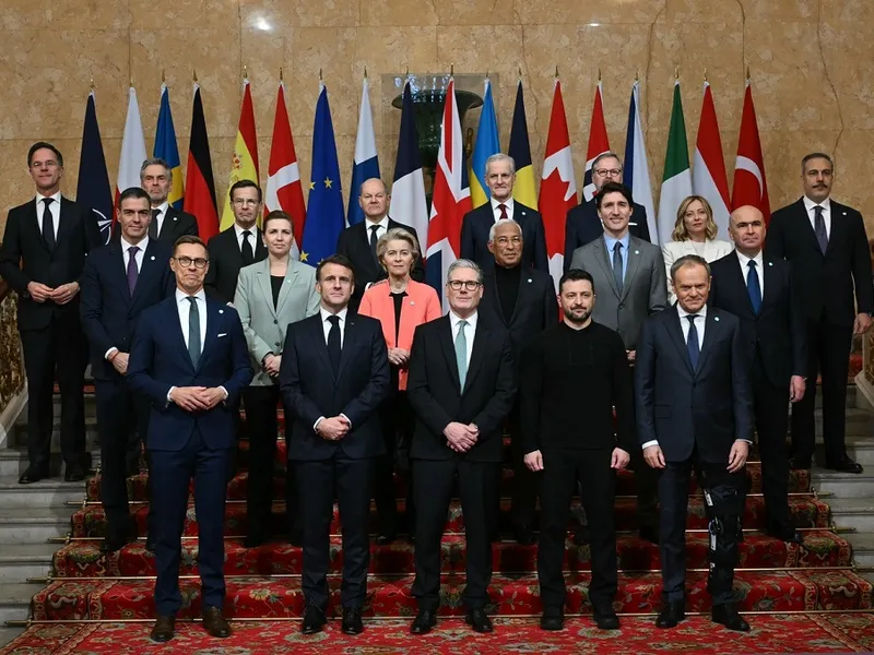 Summit pentru securitatea Europei. „Alături de Ucraina”. Președintele Ilie Bolojan se află la Londra - Foto: Profimedia Images