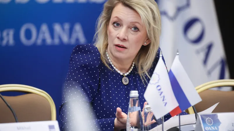 Maria Zakharova, purtătoarea de cuvânt a Ministerului rus de Externe - Foto: Profimedia images