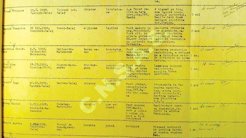 Sursa: CNSAS, D8896, FILA 272