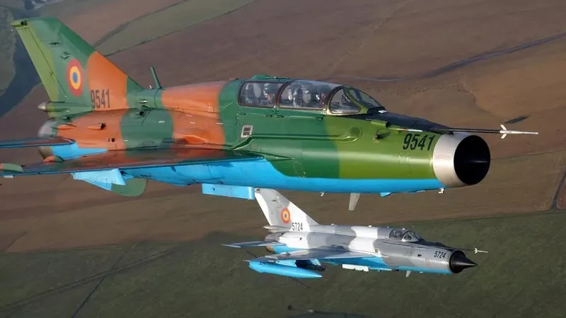 MiG 21 Lancer Foto: roaf.ro