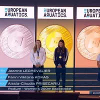 Aissia Prisecariu, medalie de bronz la 200 m spate - Foto: Facebook / CSM Constanța