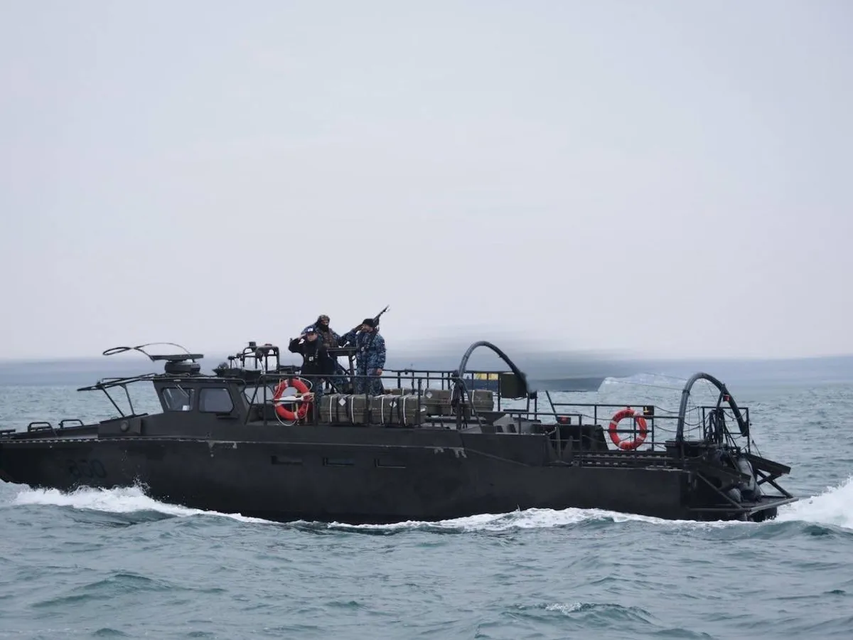 Bărci de asalt CB90 din Suedia și Norvegia - Foto: Marina Ucrainei