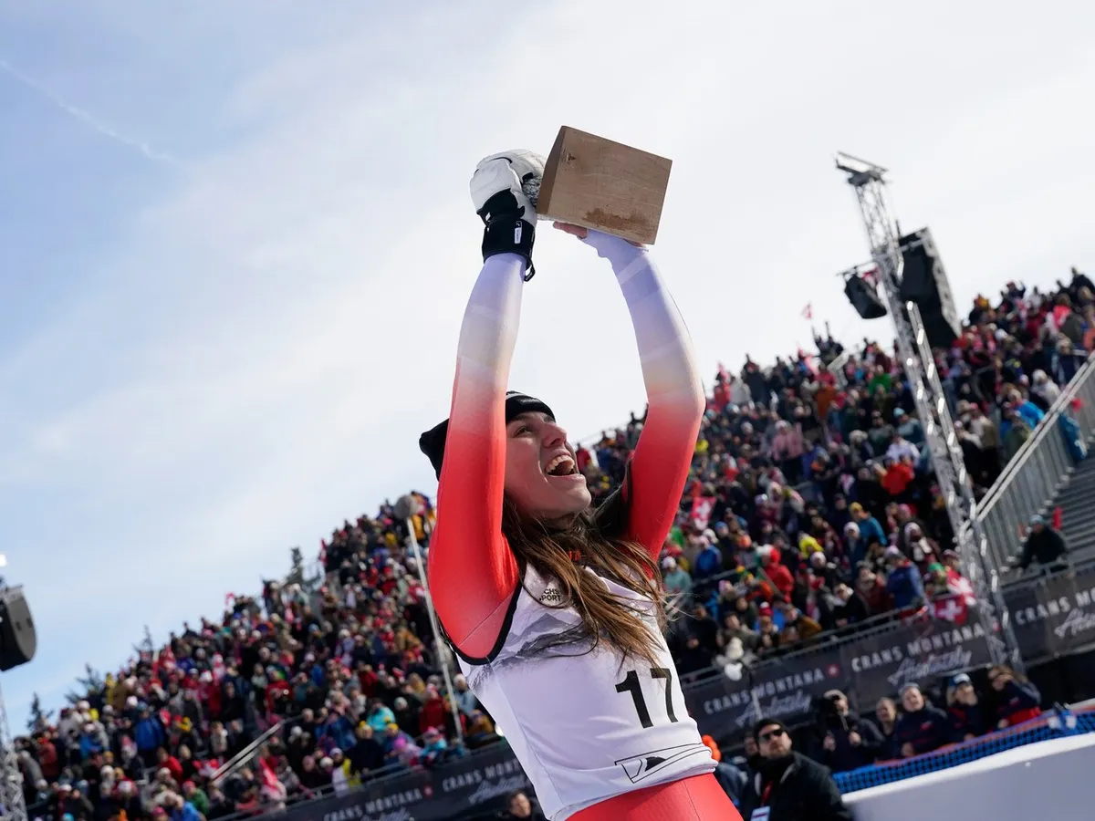 Schi alpin: Cupa Mondială - Elveţianca Malorie Blanc, învingătoare slalomul super-uriaş de la Crans-Montana