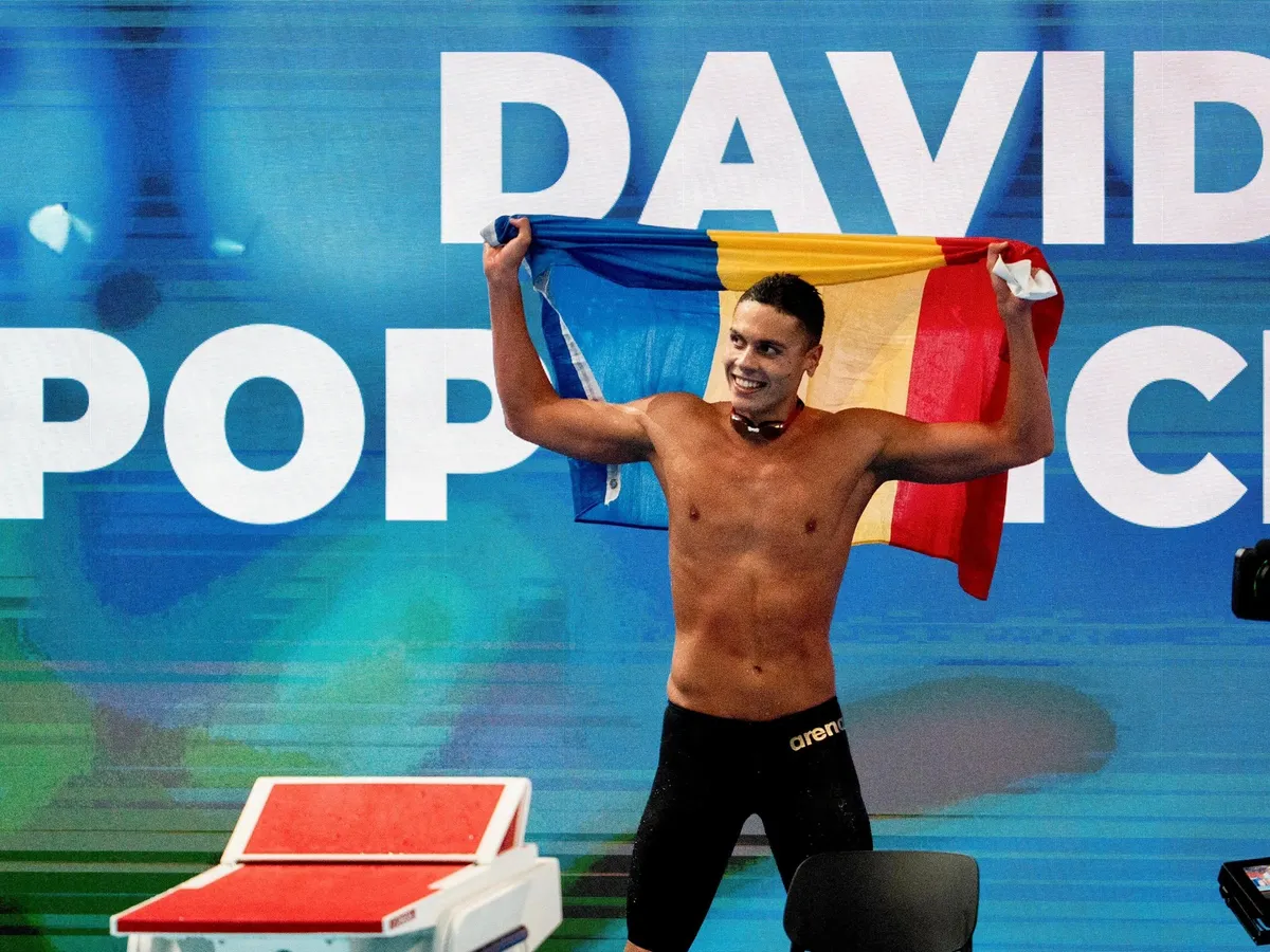 David Popovici a pierdut pariul. Cât trebuie să-i plătească lui Alexandru?