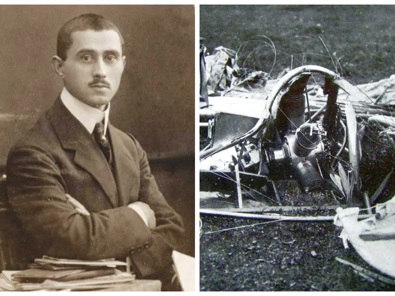 Povestea ultimului zbor al lui Aurel Vlaicu. A ajuns să zacă pe ruinele propriului avion - Foto: Arhivă/ Colaj/ Imagine cu caracter ilustrativ