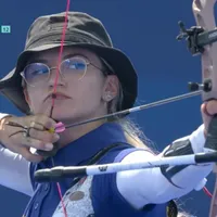 Mădălina Amăistroaie s-a calificat în optimile de finală ale probei feminine de tir cu arcul - Foto: captura TVR Sport(imagine cu rol ilustrativ)