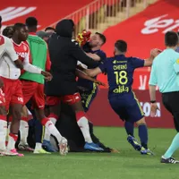 Olympique Lyon a învins, duminică, cu scorul de 3-2, AS Monaco, în etapa a 35-a din Ligue 1. / Foto: digisport.ro