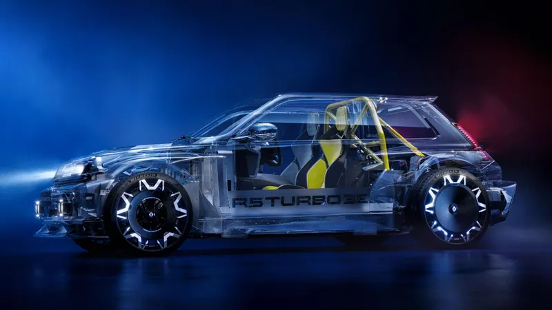 Renault resuscitează electric legenda R5 Turbo cu 2 motoare și 540 cai putere. Preț? Peste 100.000 € - Foto: Renault