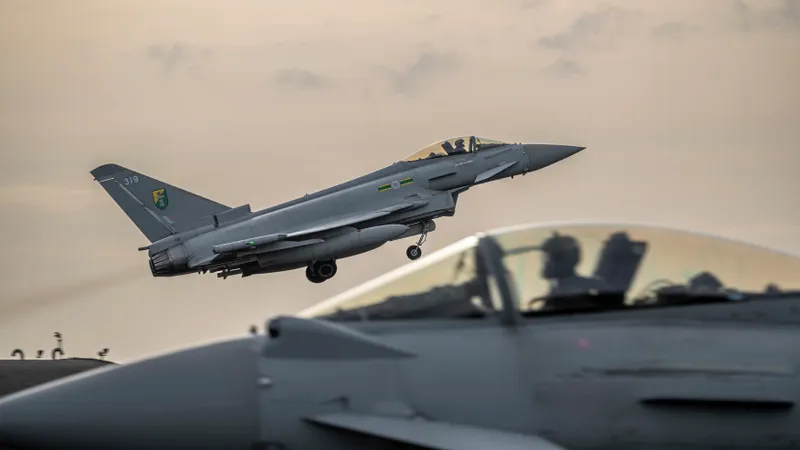Un Su-27 al Rusiei a urmărit trei avioane britanice deasupra Mării Negre, aproape de România - Foto: Profimedia Images (imagine cu caracter ilustrativ)