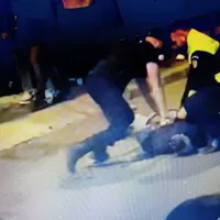 Bărbat încătușat - Foto: Captură Tik Tok