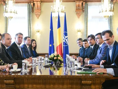 Întâlnire cu reprezentanții asociațiilor Moldova vrea autostradă, Împreună pentru A8 și Pro Infrastrucra. Foto Administrația Prezidențială