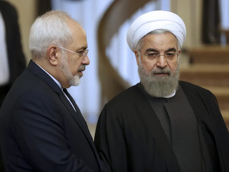 Zarif și Rouhani în centrul unui scandal la Teheran/Foto: insider me