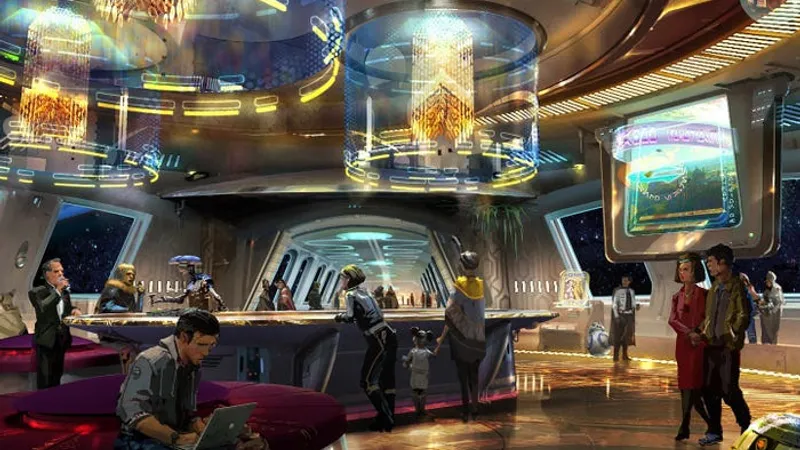 Star Wars Hotel, cea mai complexă aventură Disney, își deschide porțile cu prețuri „galactice”. / Foto: businessinsider.com