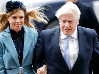 Premierul britanic, Boris Johnson, s-a căsătorit sâmbătă cu logodnica sa, Carrie Symonds, în secret/FOTO: telegraph.co.uk