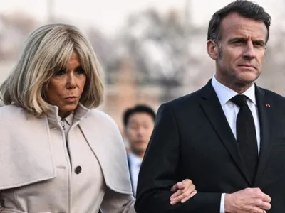 Reacția lui Macron după declarațiile ironice ale lui Trump despre soția sa