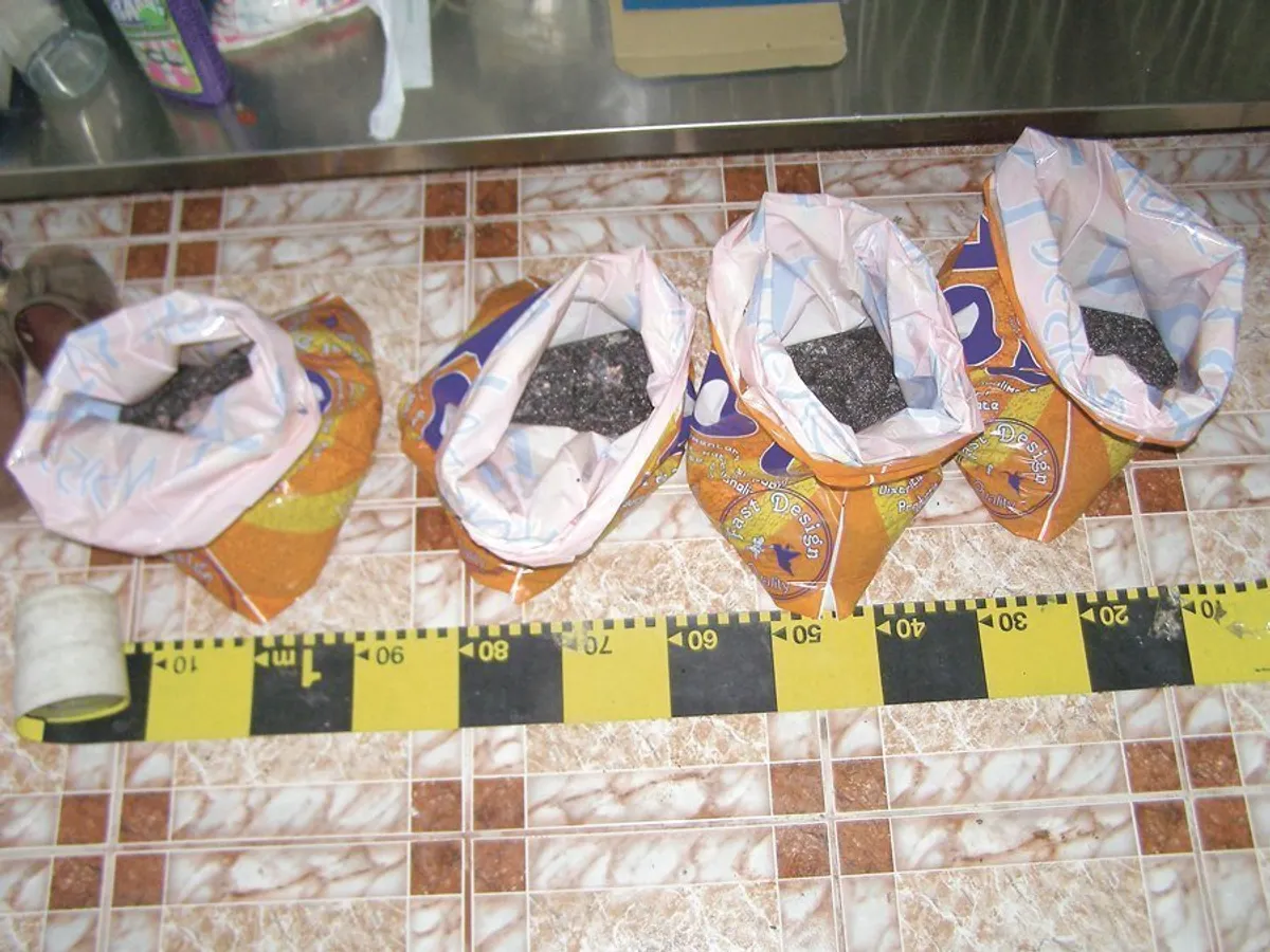 Caviar confiscated from poachers. Photo: Marius Daea