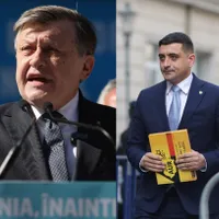 Crin Antonescu și george Simion - Foto: INQUAM PHOTOS / Călin George