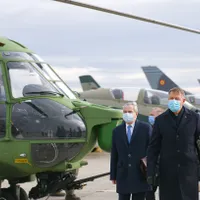 Alocuțiunea președintelui Klaus iohannis, cu prilejul vizitei la Baza 71 Aeriană din Câmpia Turzii/FOTO: KlausIohannis