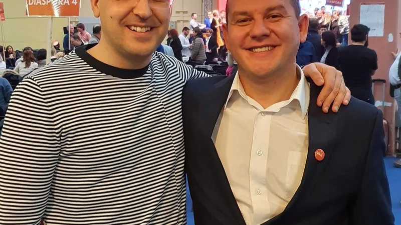 Horia Tomescu și Vlad Voiculescu Foto: Facebook