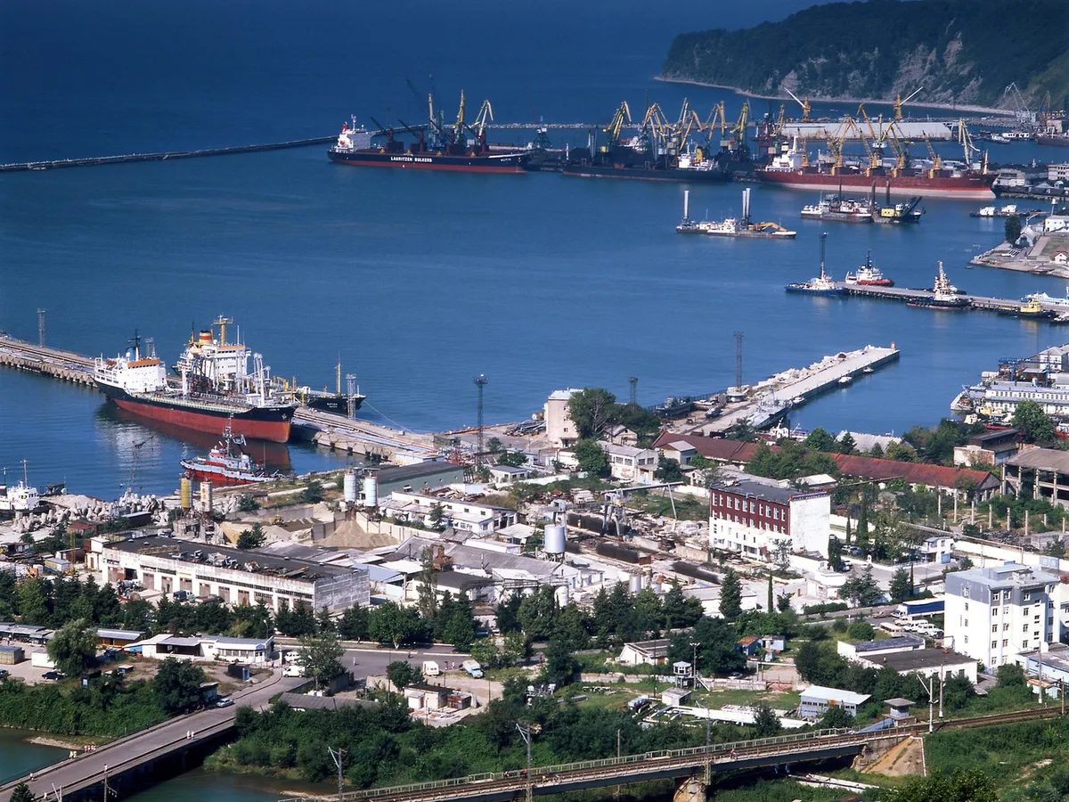 Terminale petroliere ale portului Tuapse - Foto: profimedia Images