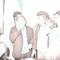 27 decembrie 1989 Prima ședință a CFSN; în prim-plan, Ion Iliescu și Petre Roman