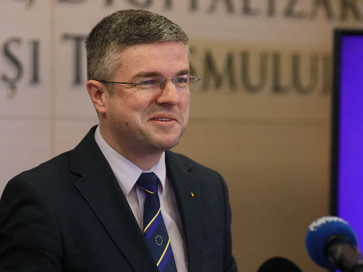 Irineu Darău, ministrul interimar al Economiei - Foto: INQUAM PHOTOS/Mălina Norocea