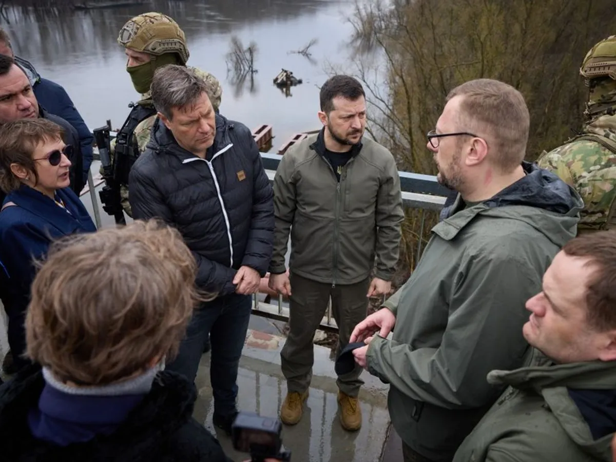 Zelenski, vizită în Regiunea Cernihiv - Foto: president.gov.ua