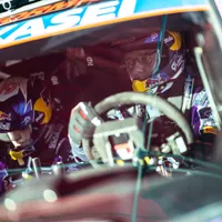 Isabelle Galmiche, profesoara de matematică din spatele volanului lui Sebastien Loeb. / Foto: WRC - FIA World Rally Championship, Facebook