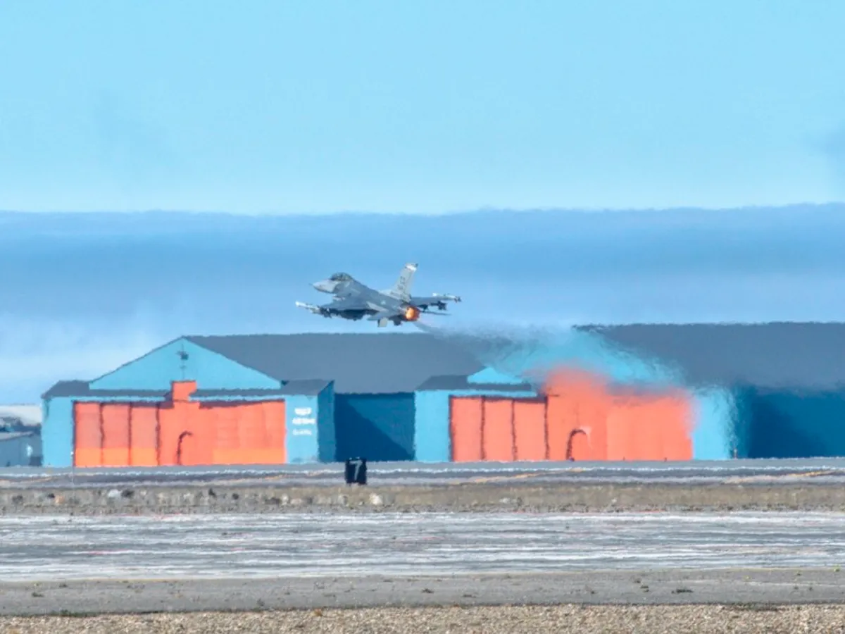 Baza aeriană a SUA în Groenlanda - Foto: Profimedia Images