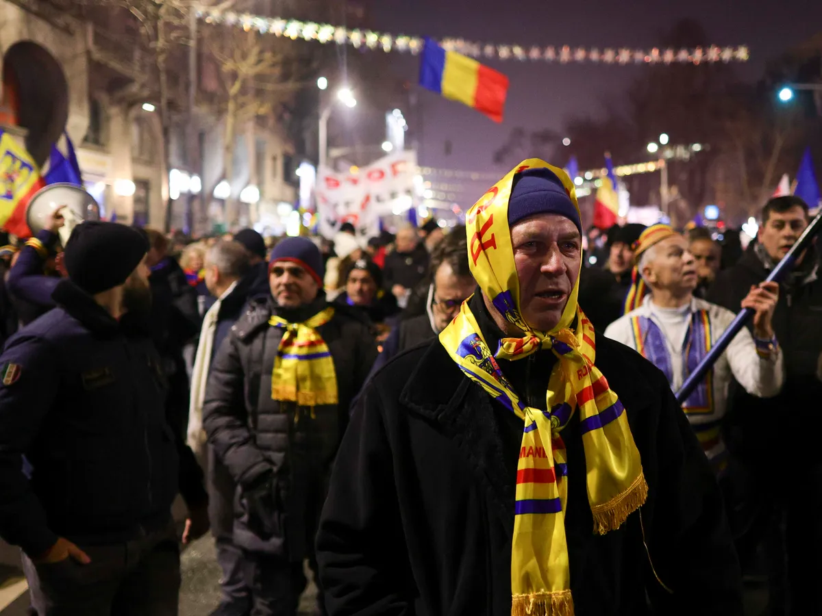 Protest AUR - Foto: INQUAM PHOTOS / Octav Ganea