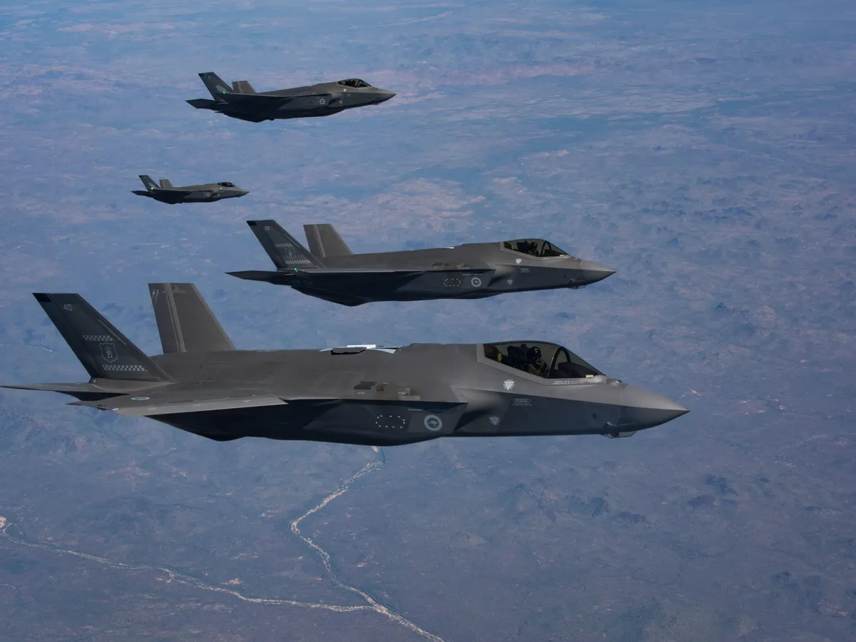 Avion F-35 - Foto: Profimedia Images (Imagini cu rol ilustrativ)