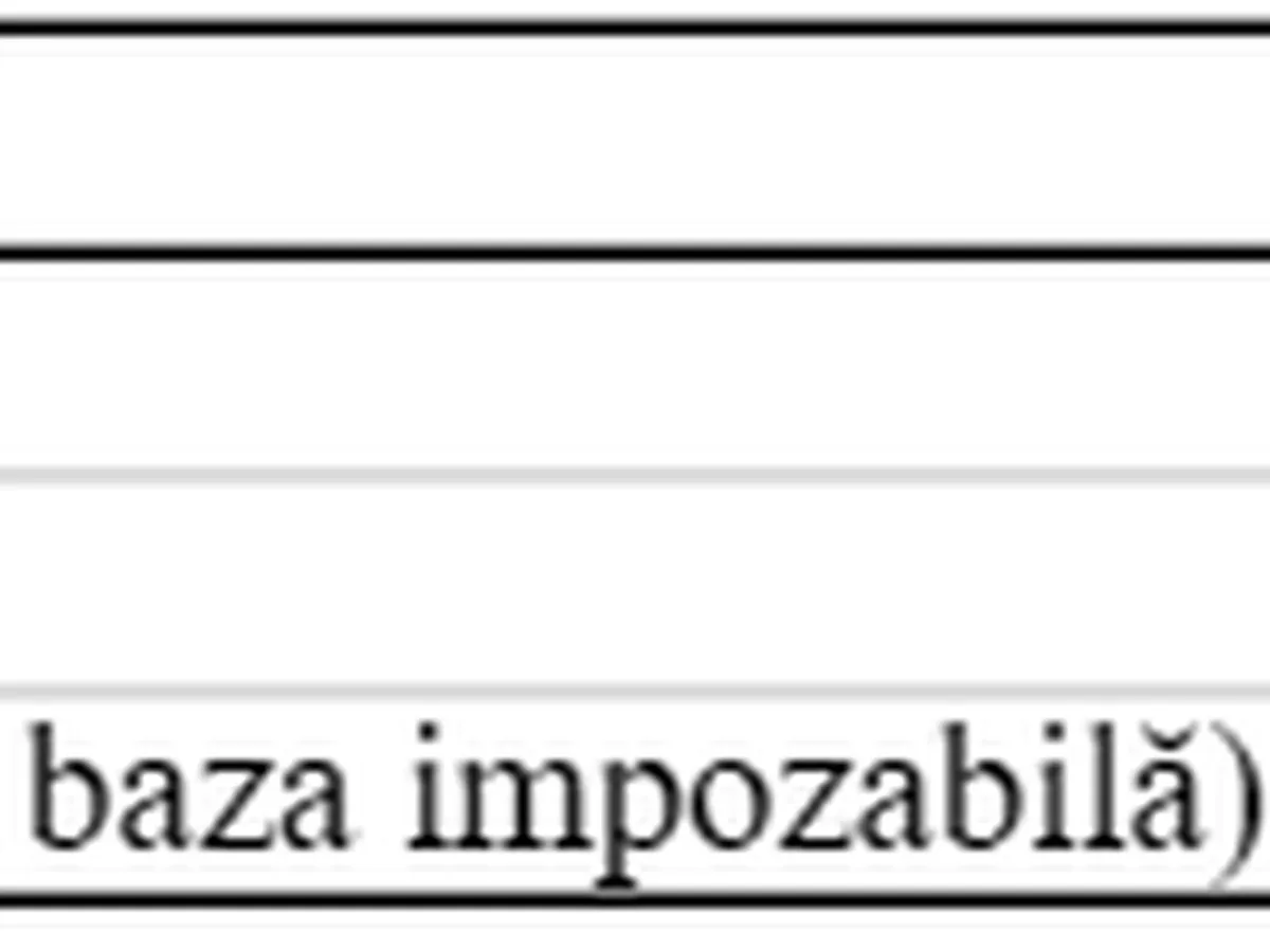 calcul dări stat chirie