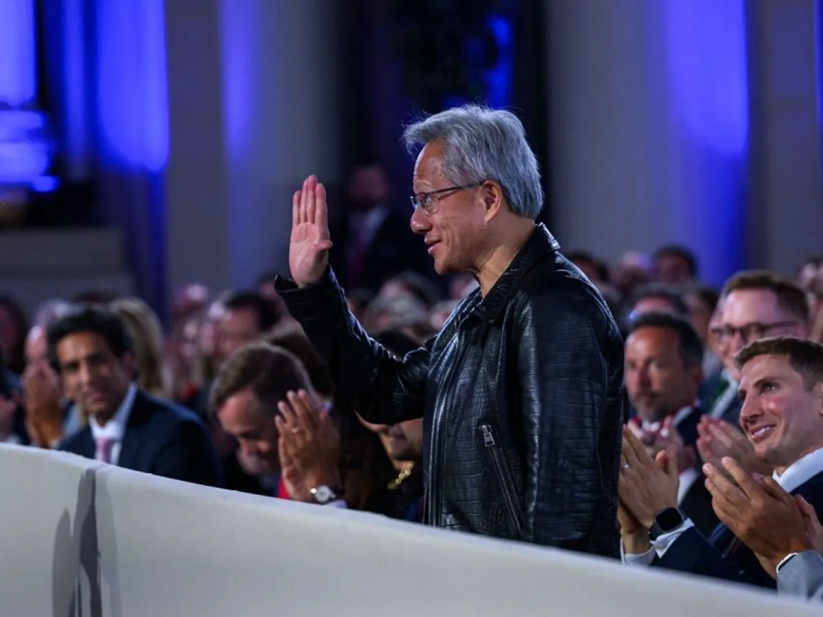 Jensen Huang, bosul Nvidia, la White House AI Forum AI - Foto: Profimedia Images