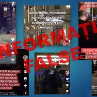 FAKE-NEWS cu acțiunile jandarmilor de la protestul pro-Georgescu. Imagini filmate acum 5 ani - Foto: Jandarmeria Română