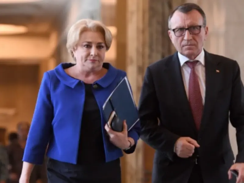 Viorica Dăncilă și Paul Stănescu