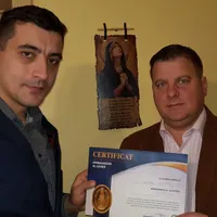 Liderul AUR George Simion cu deputatul AUR de Alba / infoprut