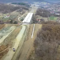 Lucrările pe tronsonul de 335.000.000 € al celei mai așteptate autostrăzi din România, la 62% - Foto: captură video