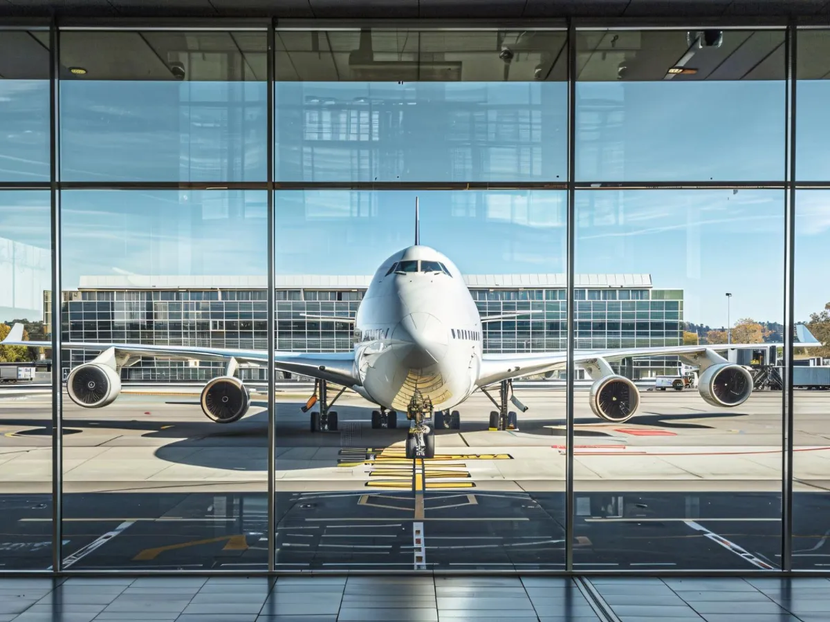 Avion pe aeroport - Foto: Freepik