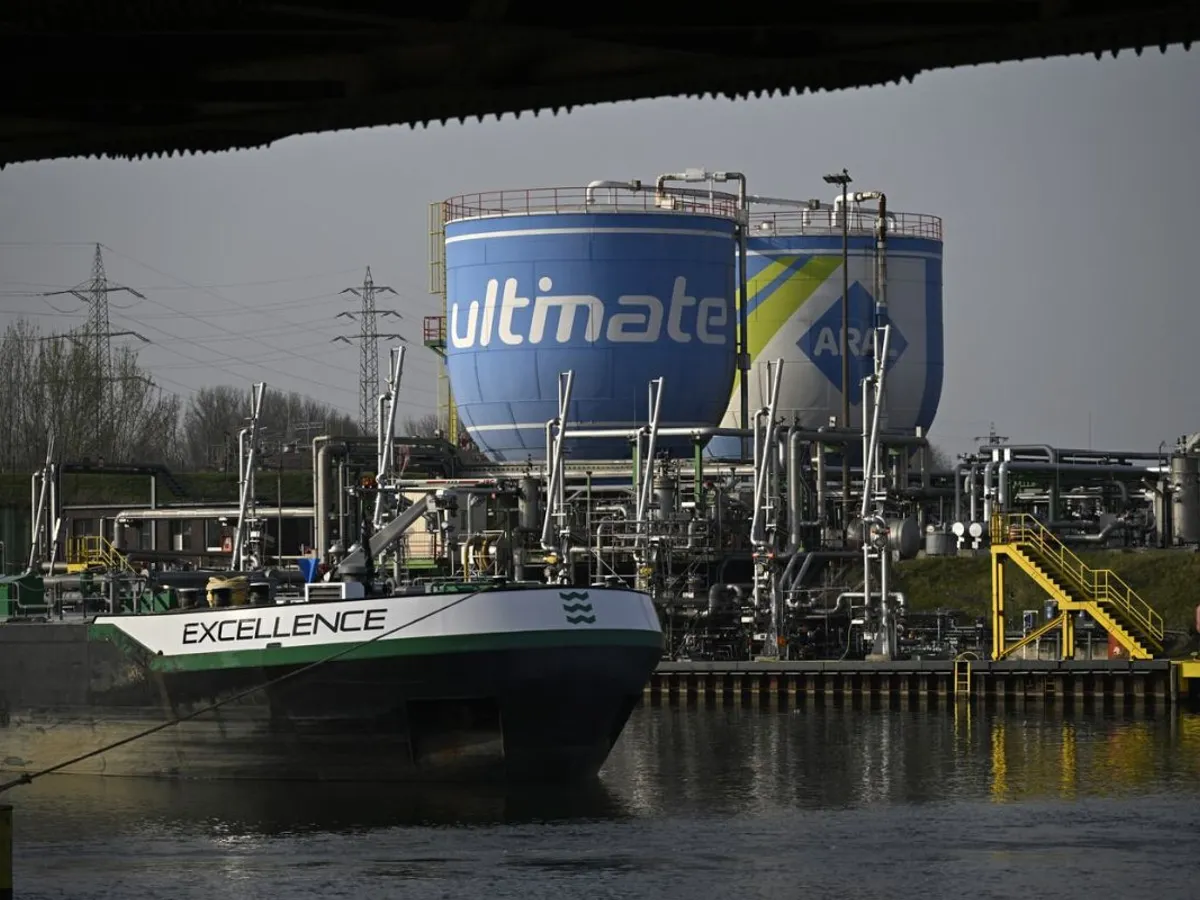 Depozit de carburant al companiei Aral, din Gelsenkirchen - Foto: Profimedia Images