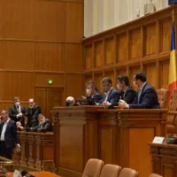Marcel Ciolacu și colegii în Camera Deputaților/FOTO: digi24.ro