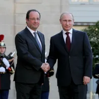 Francois Hollande și Vladimir Putin, la Elysee / Foto: euractiv.com