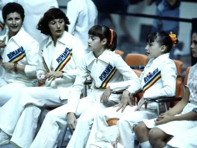 Nadia Comăneci, la Montreal 1976 - Foto: Profimedia Images