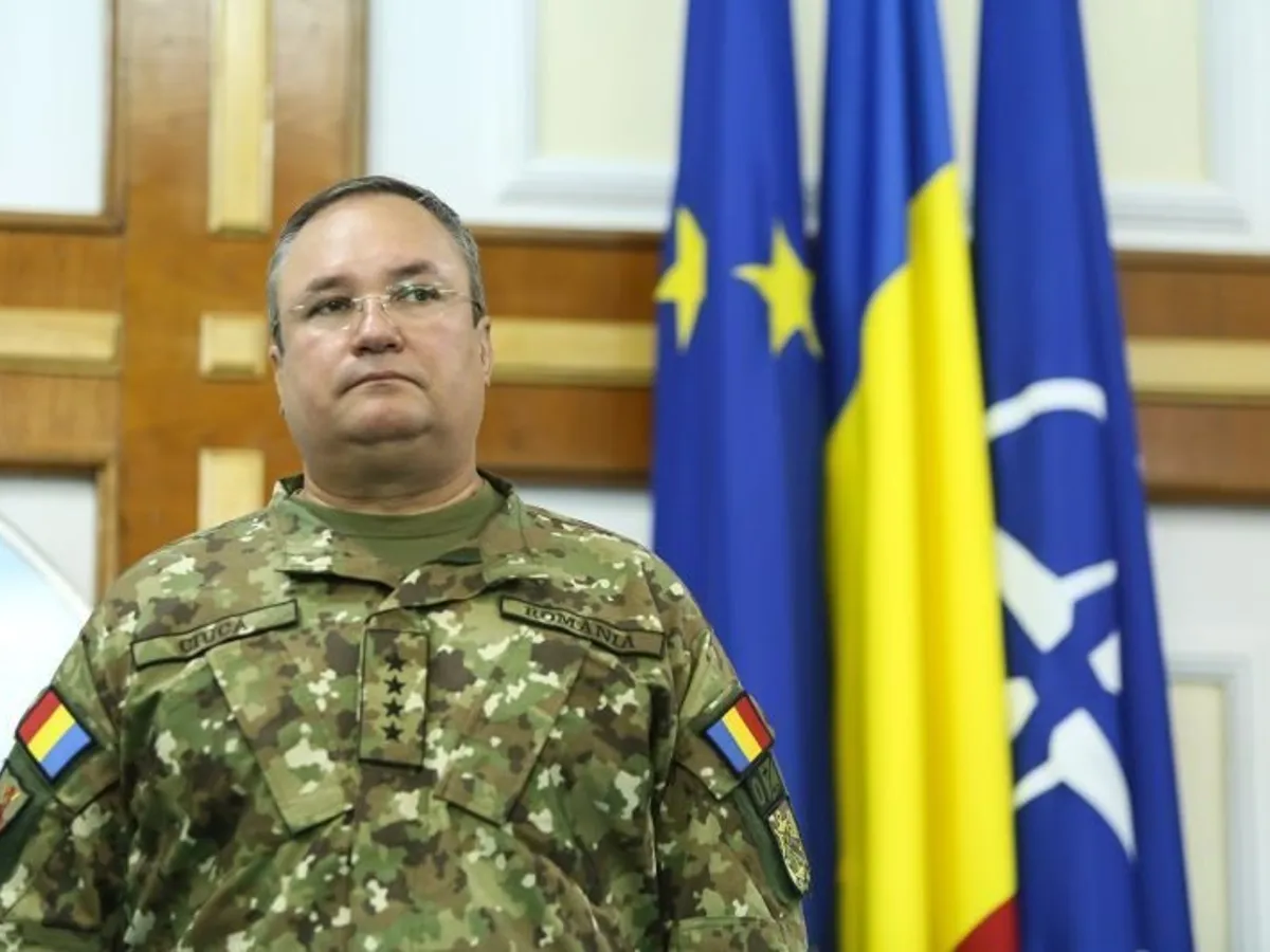 Nicolae Ciucă va rămâne la conducerea Armatei încă un an. Foto Inquam Photos/George Călin