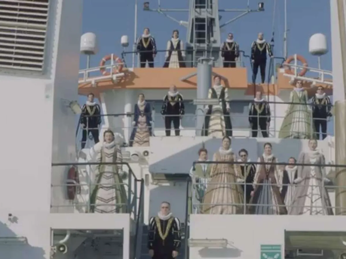 Special, de Ziua Marinei Române: Corul Madrigal a lansat videoclipul „Valurile Dunării” - Foto: captură video
