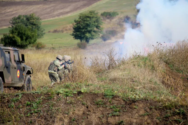 Exercițiu militari - Foto: MApN